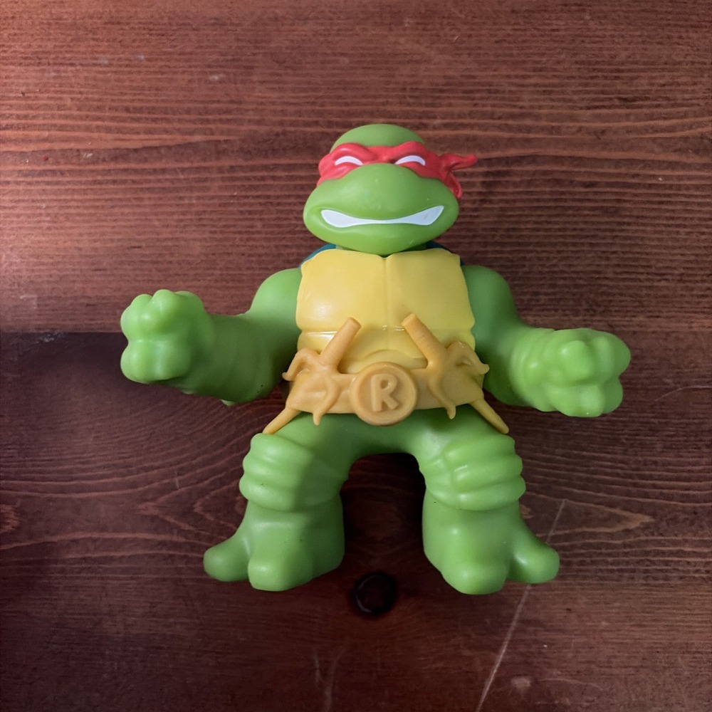 Heroes of Goo Jit Zu TMNT PowerTeam Raphael Figure – Stretchy Ninja Turtle